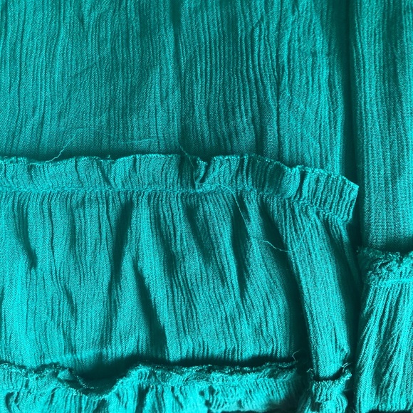 Small Green IVY Free People Extratropical Maxi Dress NWT - Picture 6 of 6